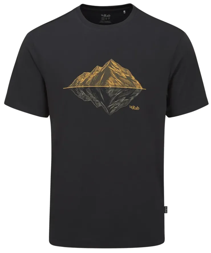 T-Shirts & Baselayers-Rab Mens Crimp Reflection Tee - Beluga