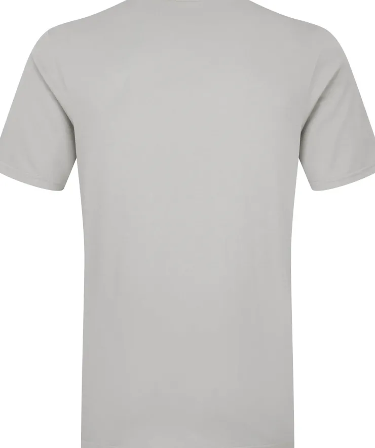 T-Shirts & Baselayers-Rab Mens Crimp Reflection Tee - Light Zinc