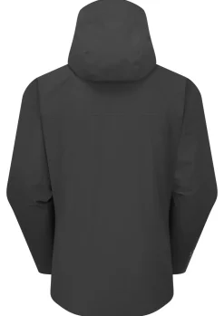 Waterproof Jackets-Rab Mens Downpour Jacket - Black