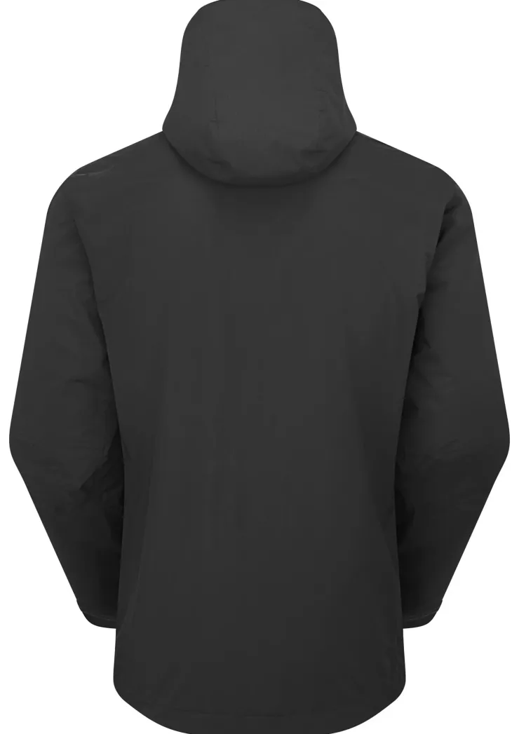 Waterproof Jackets-Rab Mens Downpour Mountain Jacket - Black