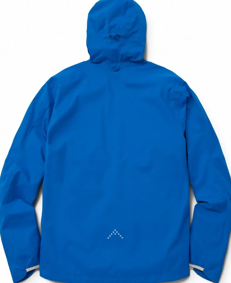 Waterproof Jackets-Rab Mens Downpour Trail Light Jacket - Maya Blue