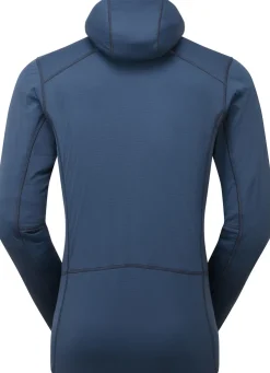 Fleece & Mid Layer-Rab Mens Evolute Hoody - Tempest Blue