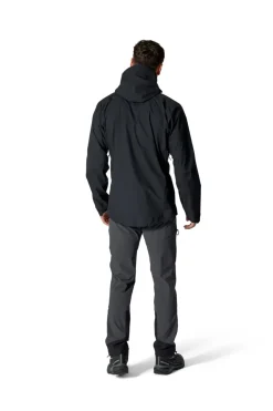 Waterproof Jackets-Rab Mens Firewall Alpine Jacket - Black