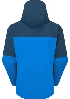 Waterproof Jackets-Rab Mens Firewall Jacket - Maya Blue-Tempest Blue