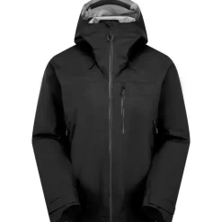 Waterproof Jackets-Rab Mens Firewall Mountain Jacket - Black-Black