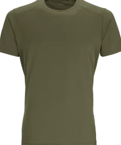 T-Shirts & Baselayers-Rab Mens Force Short Sleeved Tee - Olive-Olive