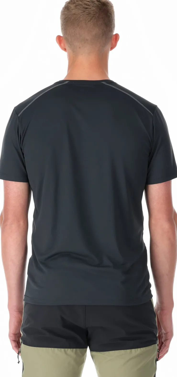 T-Shirts & Baselayers-Rab Mens Force Short Sleeved Tee - Beluga