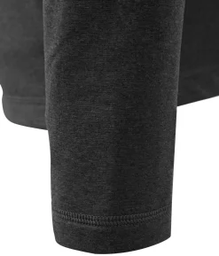 Fleece & Mid Layer-Rab Mens Geon Hoody - Black - Steel Marl