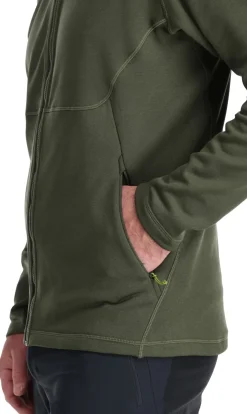 Fleece & Mid Layer-Rab Mens Geon Jacket - Army