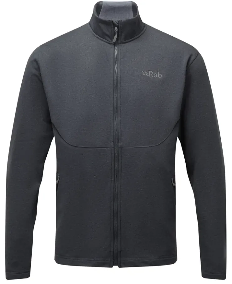 Fleece & Mid Layer-Rab Mens Geon Jacket - Black