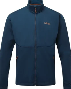 Fleece & Mid Layer-Rab Mens Geon Jacket - Deep Ink