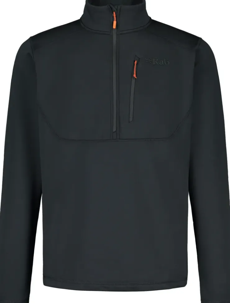 Fleece & Mid Layer-Rab Mens Geon Pull-On - Beluga