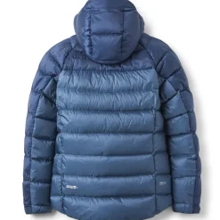 Insulated Jackets-Rab Mens Glaceon Pro Jacket - Tempest Blue-Orion Blue