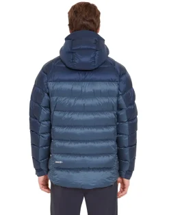 Insulated Jackets-Rab Mens Glaceon Pro Jacket - Tempest Blue-Orion Blue
