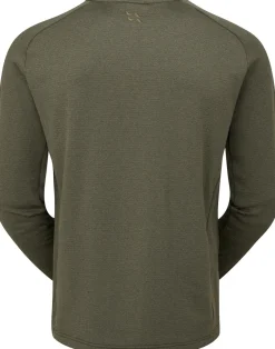 Fleece & Mid Layer-Rab Mens Graviton Crew - Army