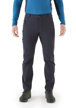 Trousers & Leg Wear-Rab Mens Incline AS Softshell Pants - Ebony
