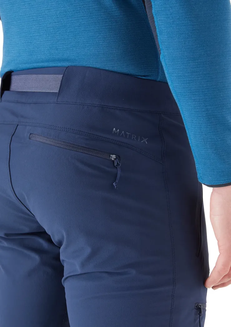 Trousers & Leg Wear-Rab Mens Incline AS Softshell Pants - Deep Ink