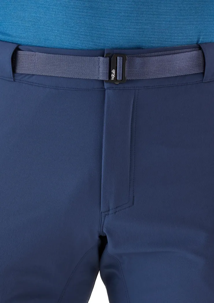 Trousers & Leg Wear-Rab Mens Incline AS Softshell Pants - Deep Ink