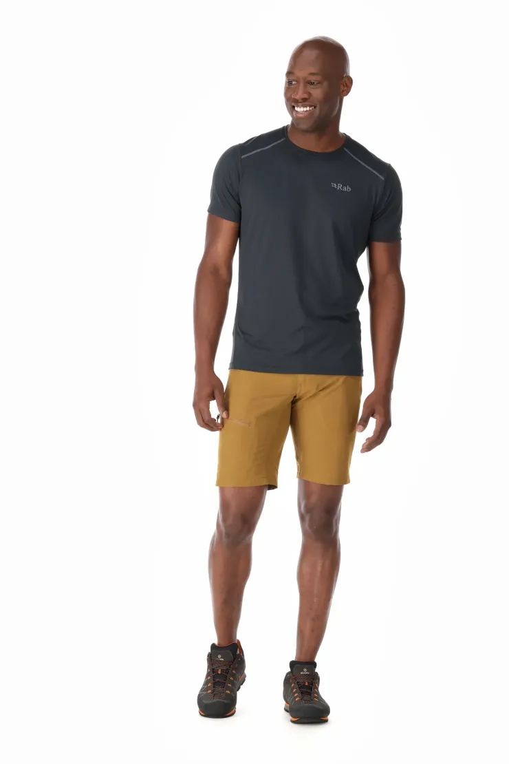 Shorts-Rab Mens Incline Light Shorts - Cumin
