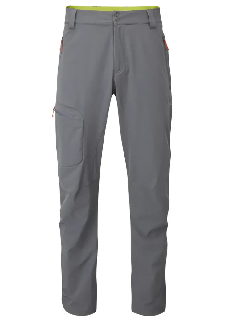 Trousers & Leg Wear-Rab Mens Incline Pants - Graphene