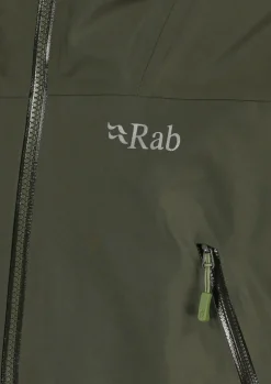 Waterproof Jackets-Rab Mens Kangri GTX Jacket - Army