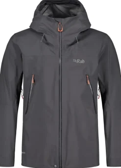 Waterproof Jackets-Rab Mens Kangri GTX Jacket - Graphene