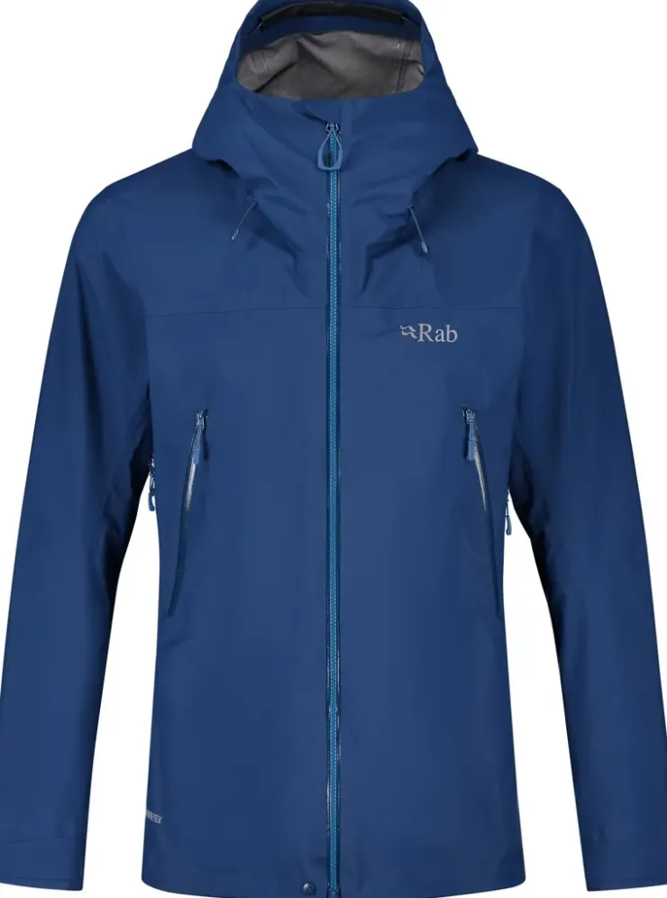 Waterproof Jackets-Rab Mens Kangri GTX Jacket - Ink