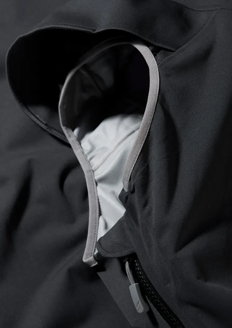 Waterproof Jackets-Rab Mens Kinetic 2.0 Jacket - Beluga