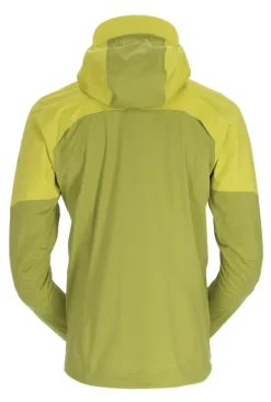 Waterproof Jackets-Rab Mens Kinetic Ultra Jacket - Aspen Green-Zest