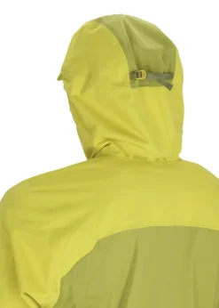 Waterproof Jackets-Rab Mens Kinetic Ultra Jacket - Aspen Green-Zest