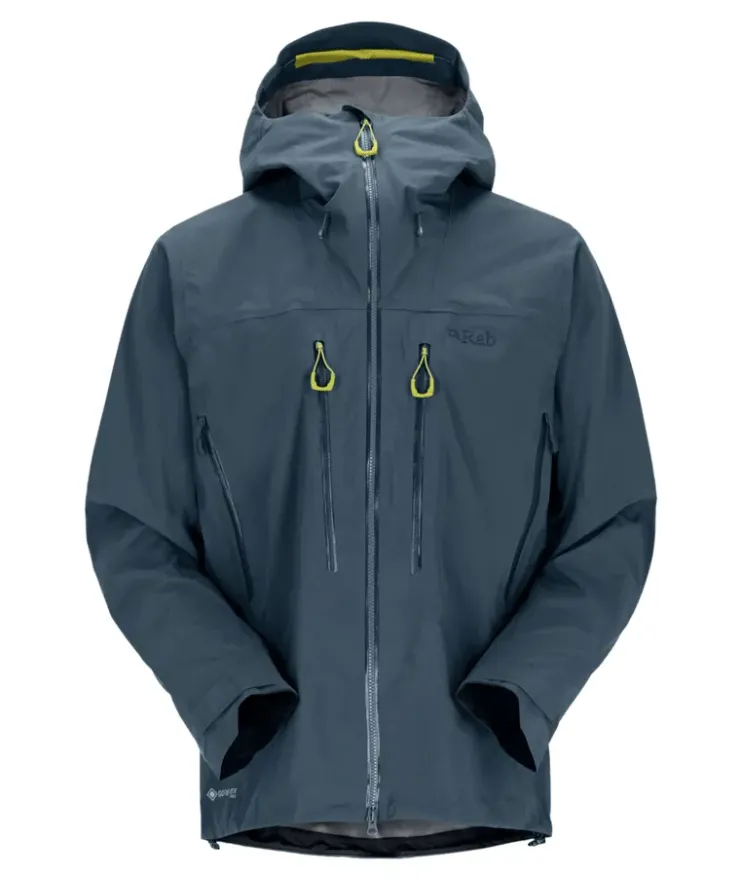 Waterproof Jackets-Rab Mens Latok Extreme GTX Jacket - Orion Blue