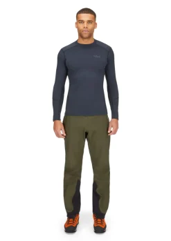 Waterproof Trousers-Rab Mens Latok GTX Pro Pants - Army