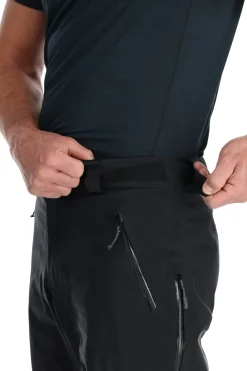 Waterproof Trousers-Rab Mens Latok GTX Pro Pants - Black