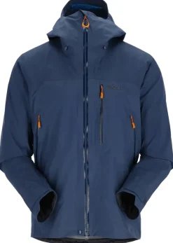 Waterproof Jackets-Rab Mens Latok Mountain GTX Jacket - Deep Ink