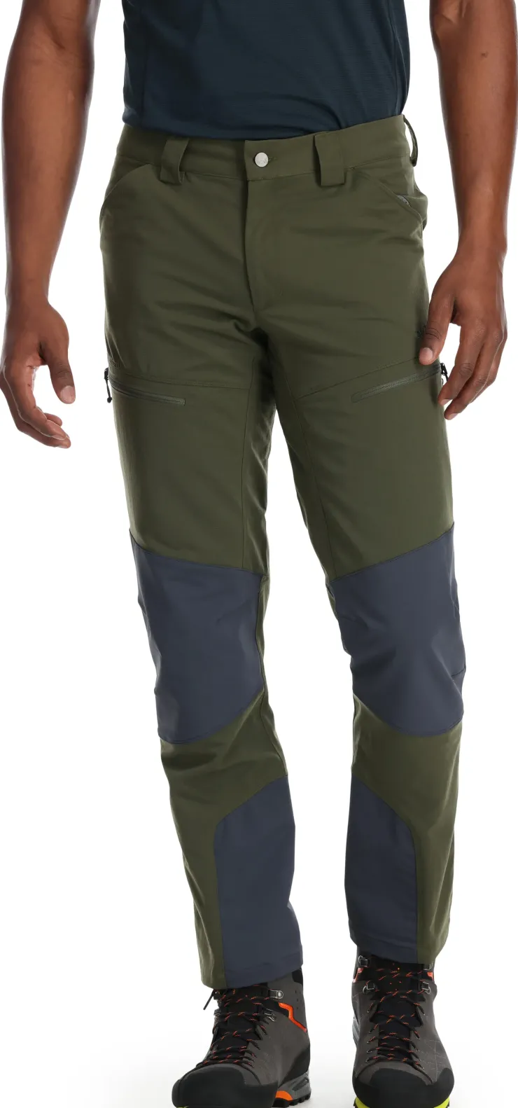 Trousers & Leg Wear-Rab Mens Lochan Pants - Army