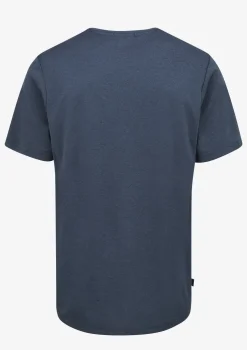 T-Shirts & Baselayers-Rab Mens Mantle Tee - Tempest Blue