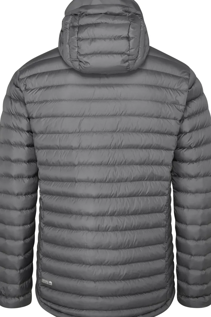 Insulated Jackets-Rab Mens Microlight Alpine Jacket - Graphene