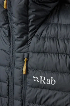 Insulated Jackets-Rab Mens Microlight Alpine Jacket - Beluga