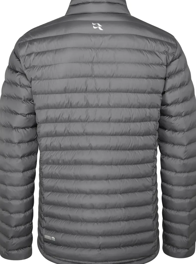 Insulated Jackets-Rab Mens Microlight Jacket - Graphene