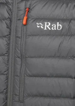 Insulated Jackets-Rab Mens Microlight Jacket - Graphene