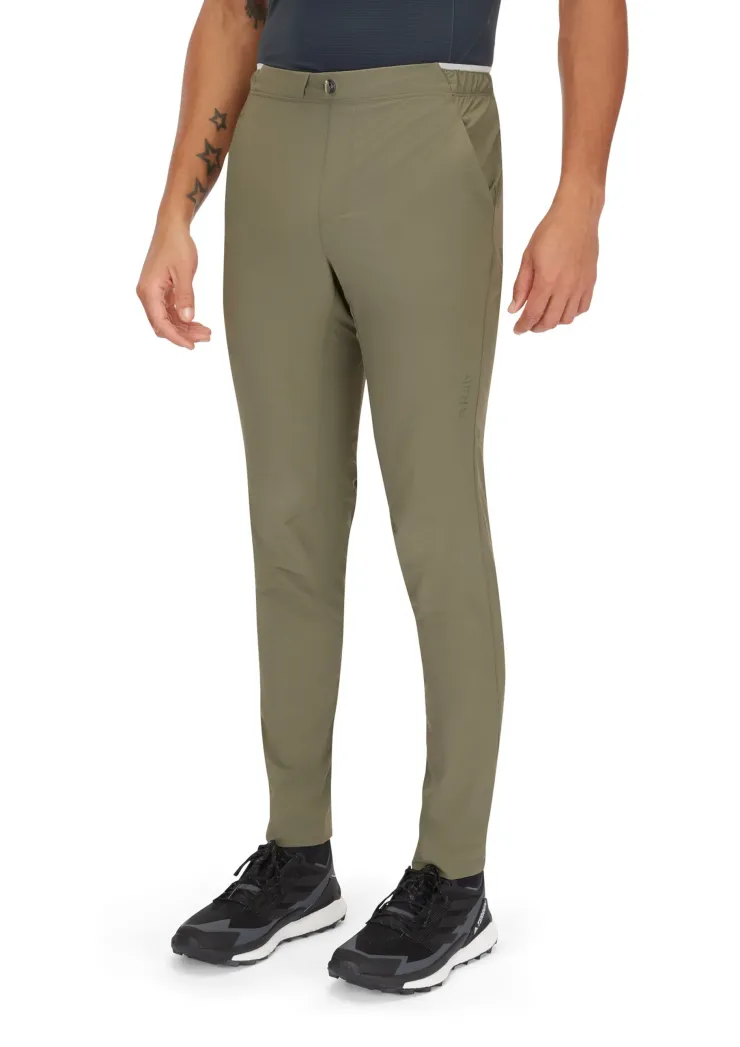 Trousers & Leg Wear-Rab Mens Momentum Pants - Light Khaki