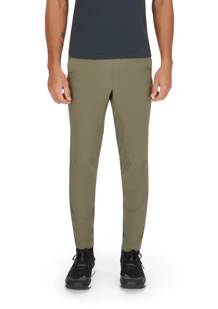 Trousers & Leg Wear-Rab Mens Momentum Pants - Light Khaki