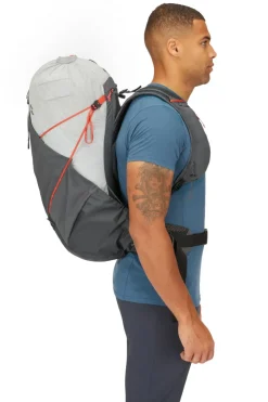 Fast & Light Rucksacks And Vests-Rab Mens Muon 40 Rucksack - Pewter-Graphene