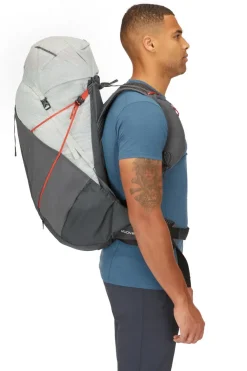 Fast & Light Rucksacks And Vests-Rab Mens Muon 50 Rucksack - Pewter-Graphene