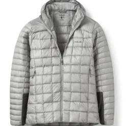 Insulated Jackets-Rab Mens Mythic Alpine Light Jacket - Light Zinc