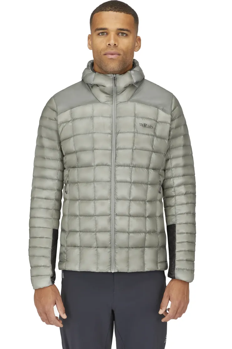 Insulated Jackets-Rab Mens Mythic Alpine Light Jacket - Light Zinc