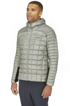 Insulated Jackets-Rab Mens Mythic Alpine Light Jacket - Light Zinc