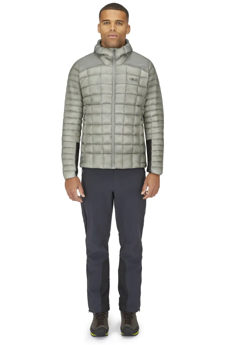 Insulated Jackets-Rab Mens Mythic Alpine Light Jacket - Light Zinc