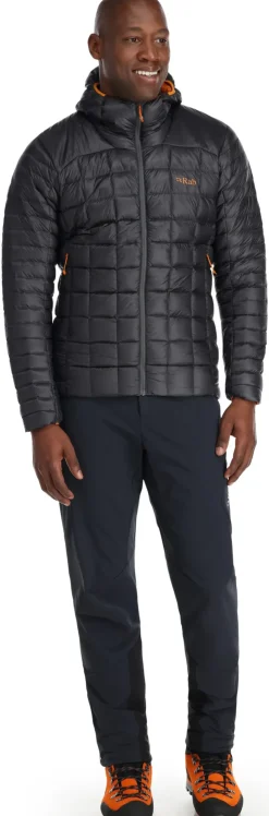 Insulated Jackets-Rab Mens Mythic Alpine Light Jacket - Graphene
