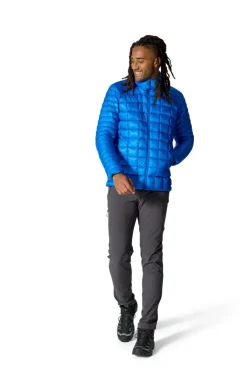 Insulated Jackets-Rab Mens Mythic Alpine Light Jacket - Maya Blue